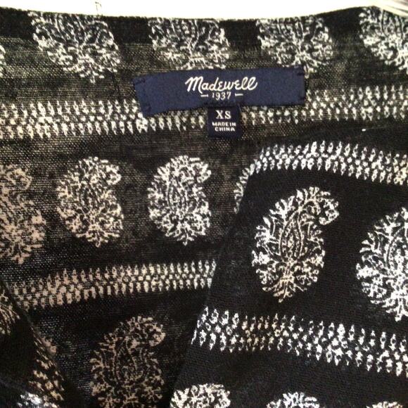 Madewell 100% Cotton Top Sz XS - Picture 3 of 5